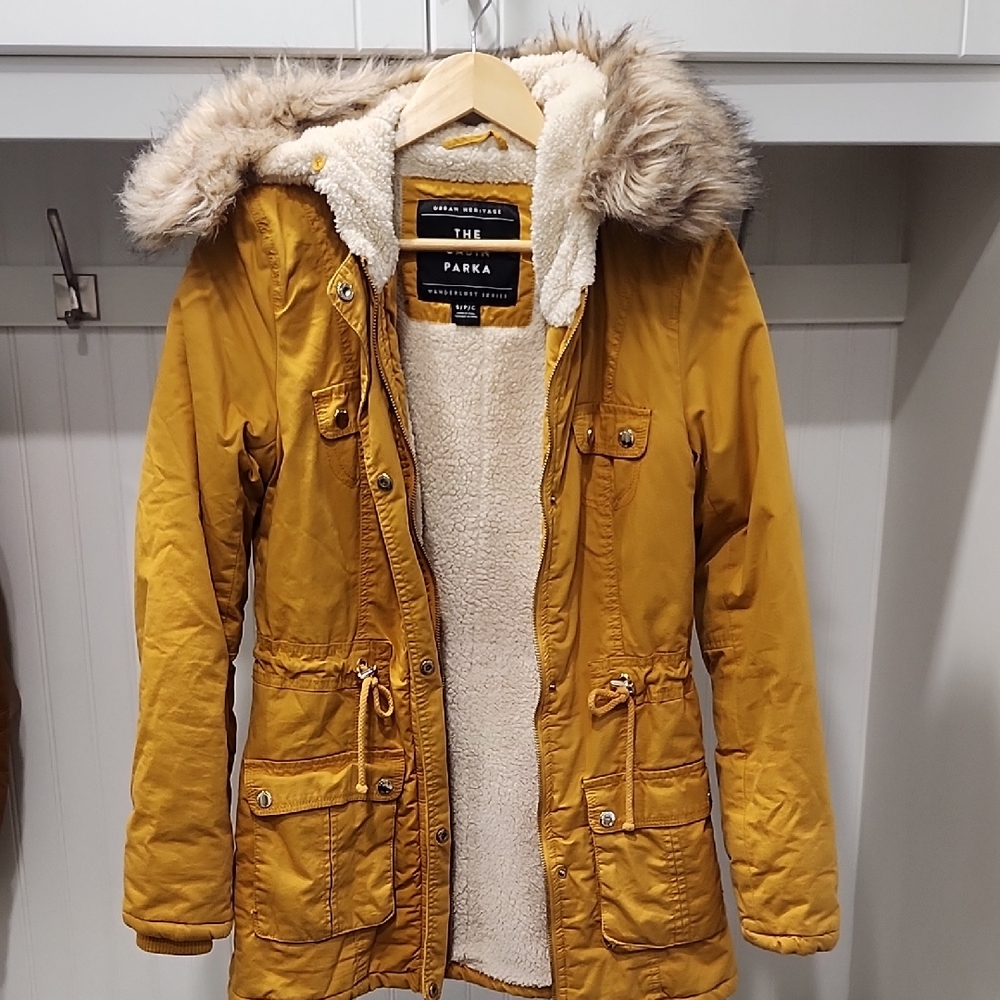 Wanderlust Mustard Parka Jacket